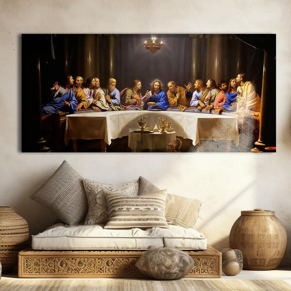 The Last Supper - Divine Reflection  - Acrylic Wall Art