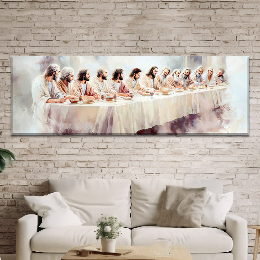 Heavenly Last Supper - Divine Grace  - Acrylic Wall Art