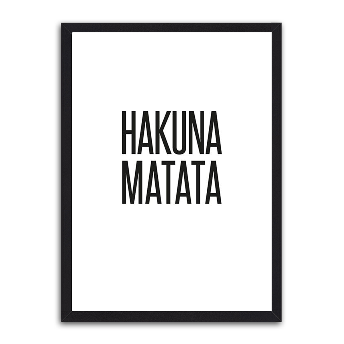 Hakunama Tata HD Metal Wall Art