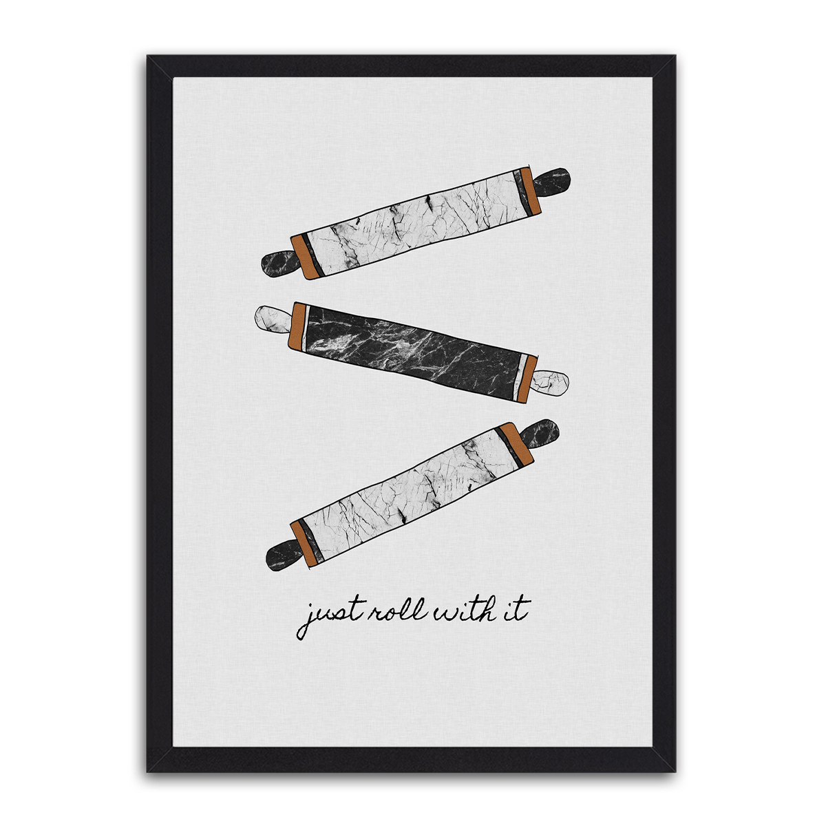 Just roll HD Metal Wall Art