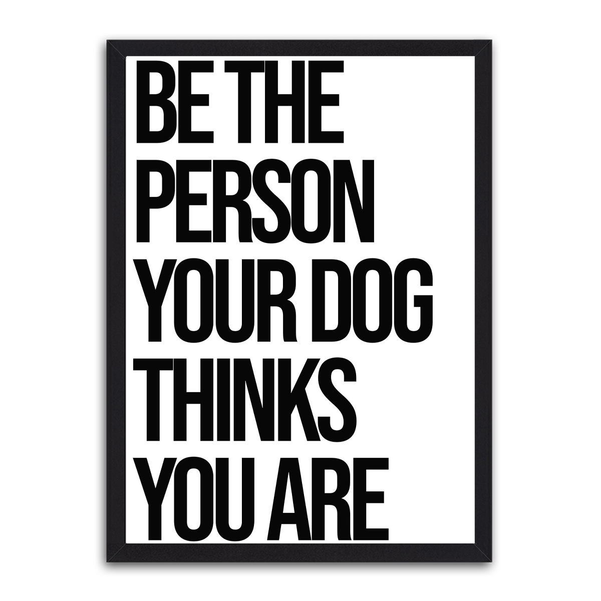 Be The Person HD Metal Wall Art