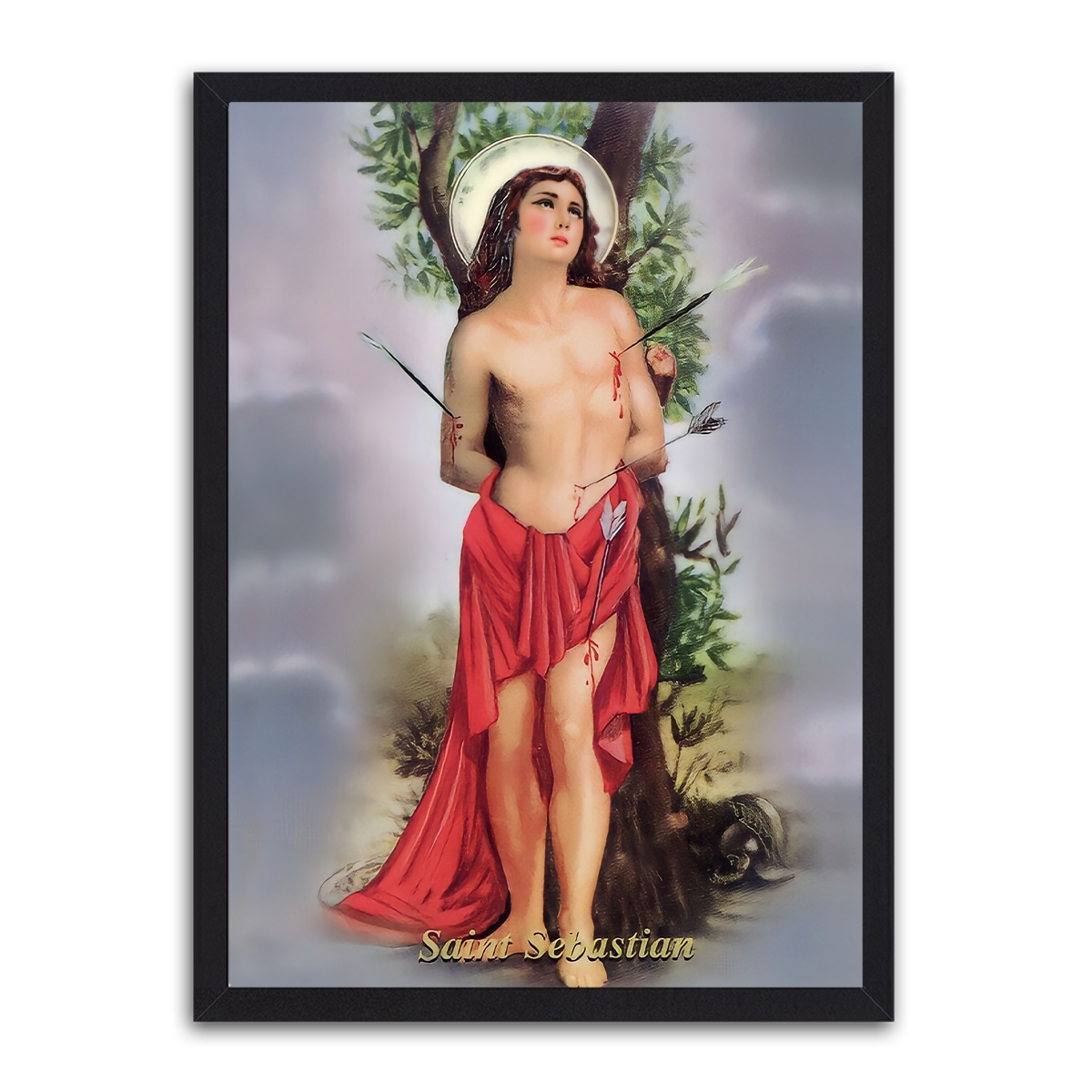 St. Sebastian 4 HD Metal Wall Art