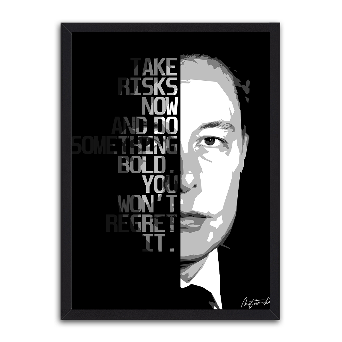 Elon Musk 4 HD Metal Wall Art