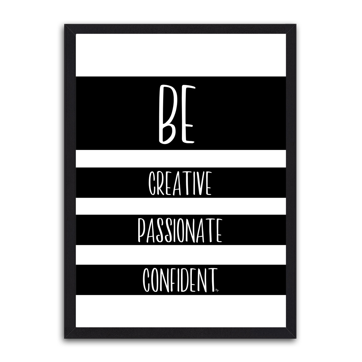 Be creative HD Metal Wall Art