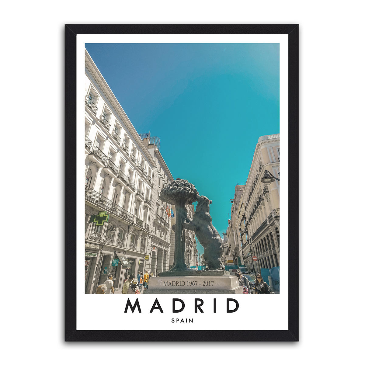 Madrid HD Metal Wall Art