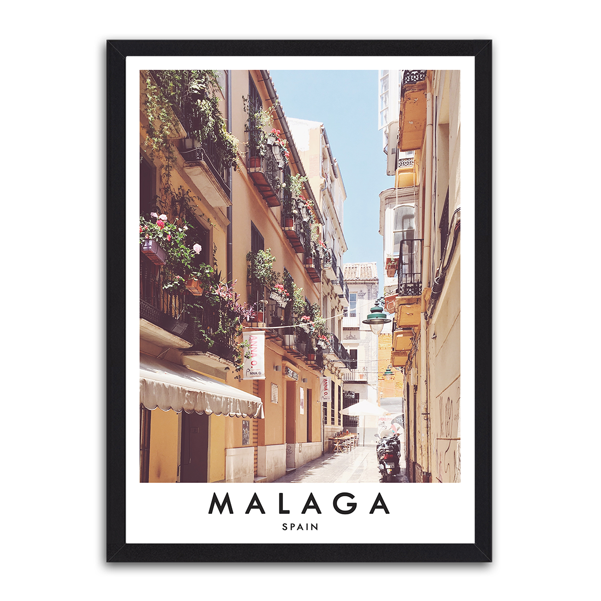 Malaga HD Metal Wall Art