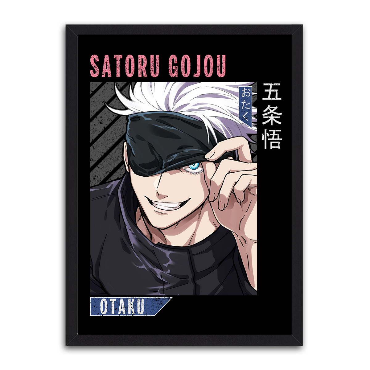 Satoru Gojou Hd Metal Wall Art