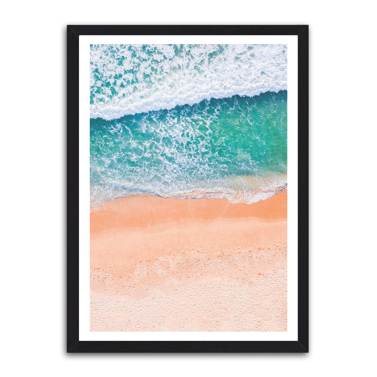 Tropical Paradise: HD Metal Beach Wall Art