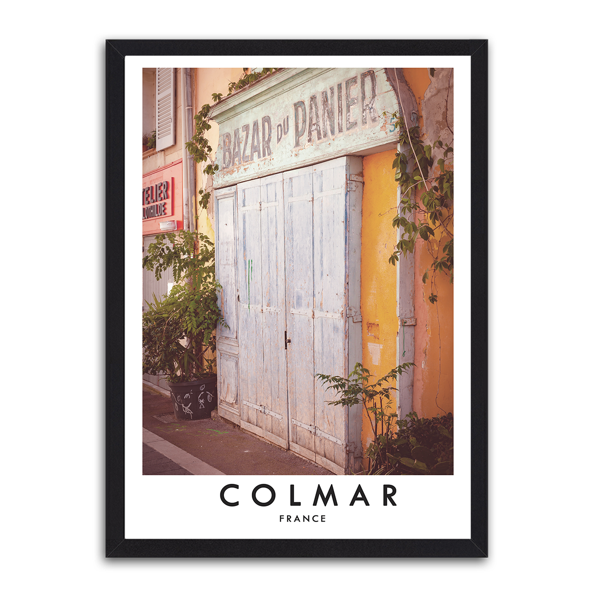 Charming Colmar: HD Metal Wall Art