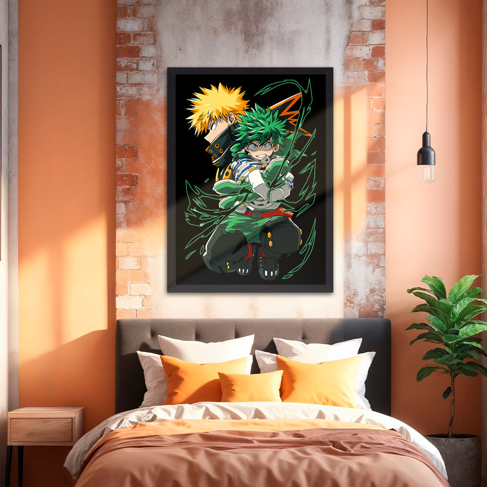 My Hero Academia IIII HD Metal Wall Art