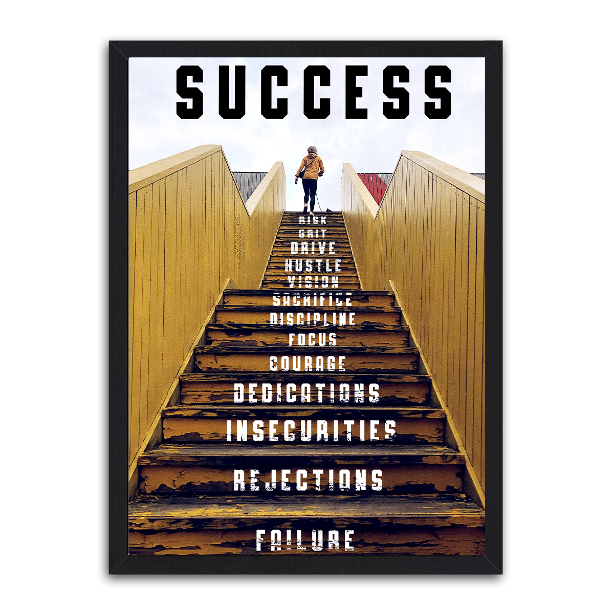 Success III HD Metal Wall Art