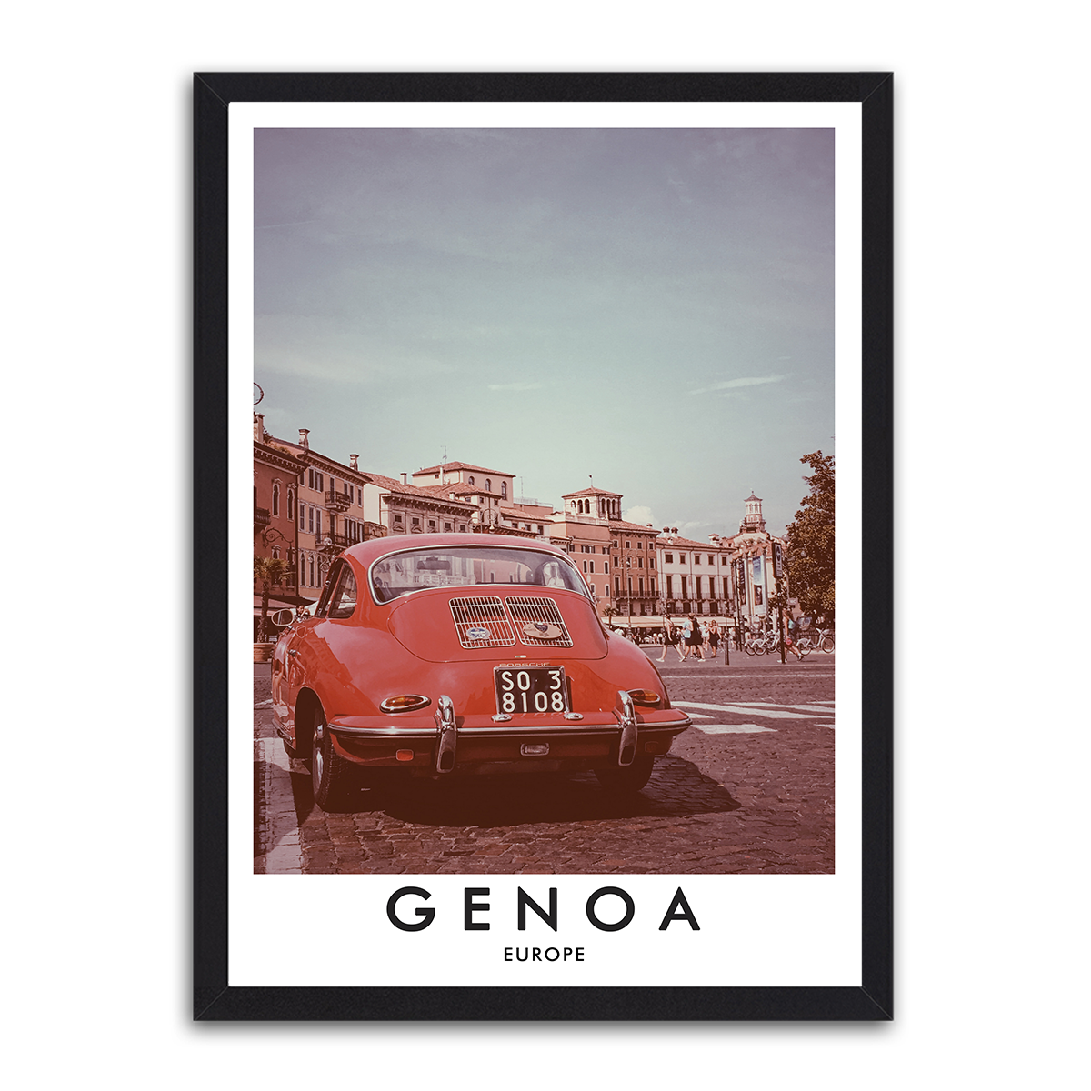 Genoa HD Metal Wall Art