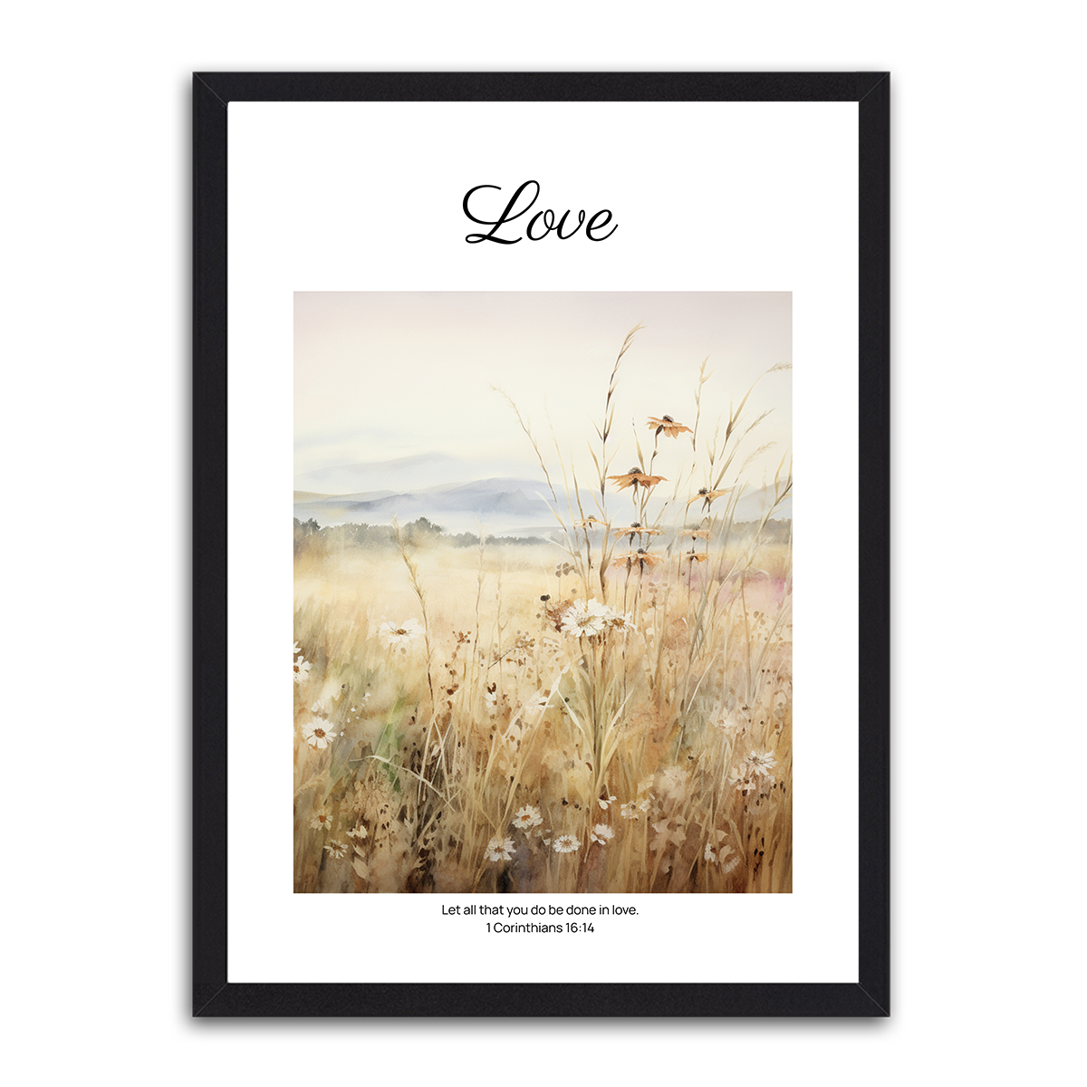 Love III HD Metal Wall Art