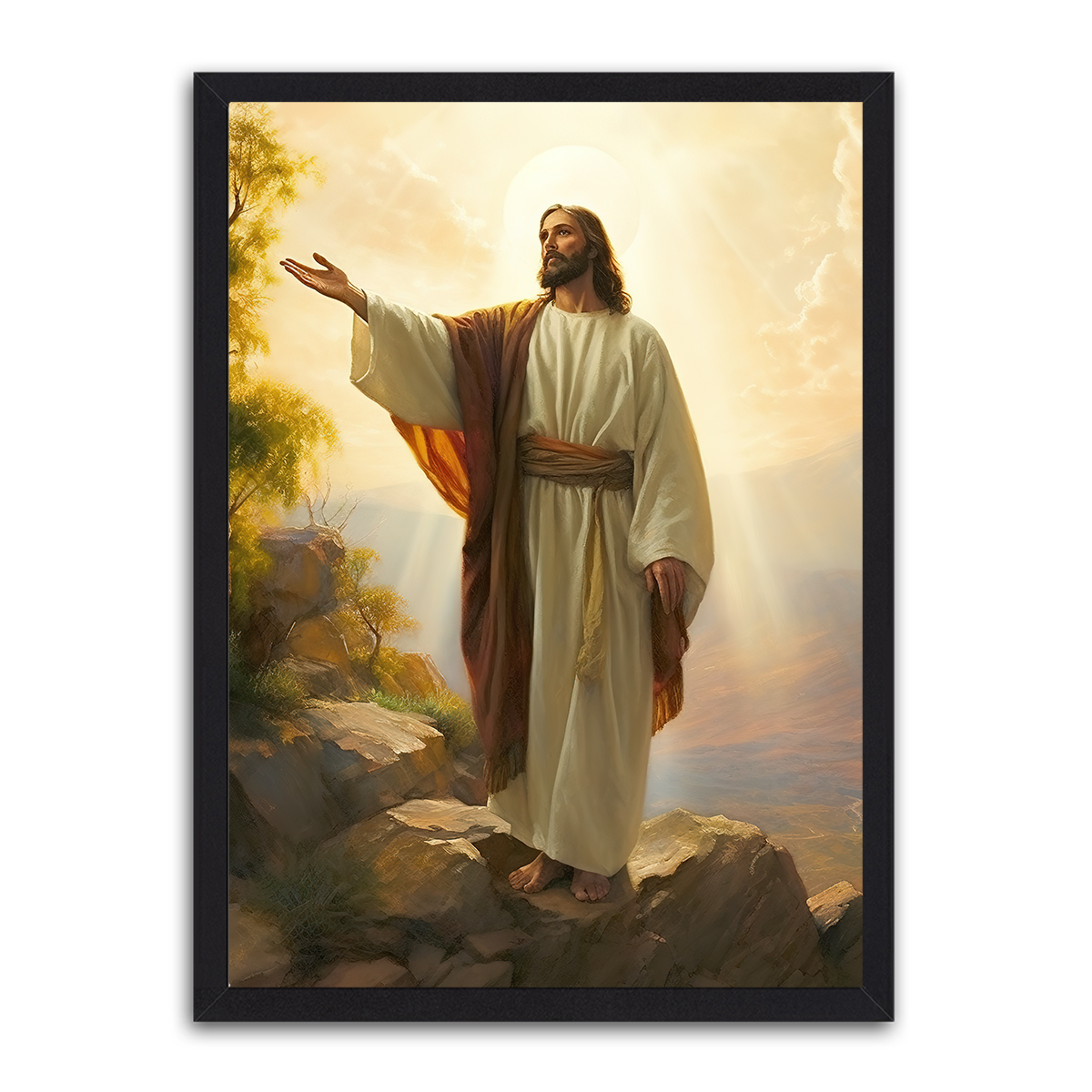 Christ The Way HD Metal Wall Art