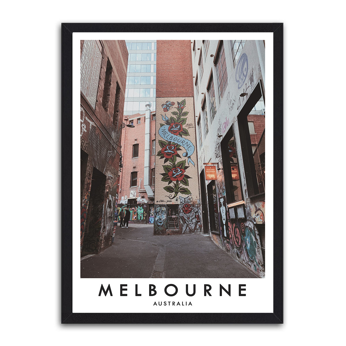 Melbourne II HD Metal Wall Art