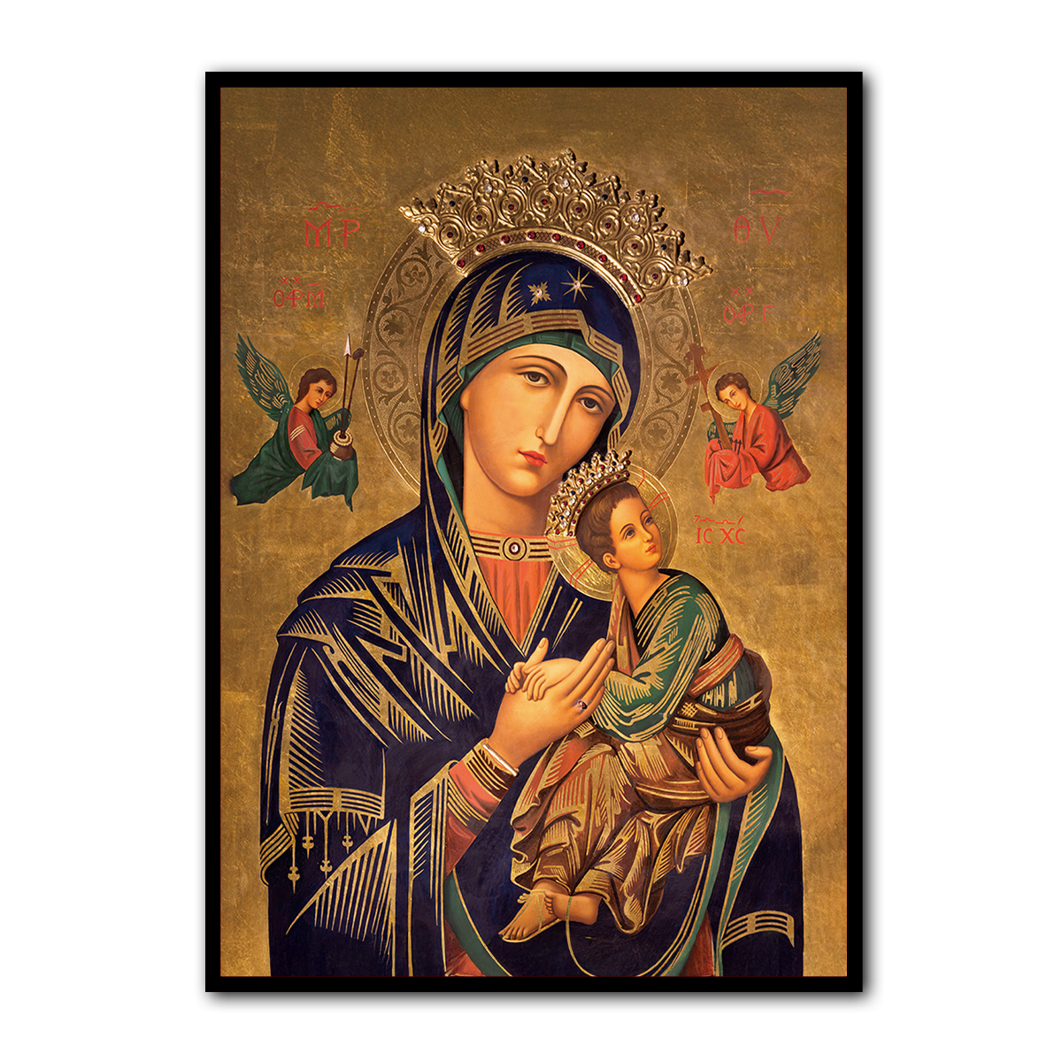 Our Lady of Perpetual Help - Metal Wall Art