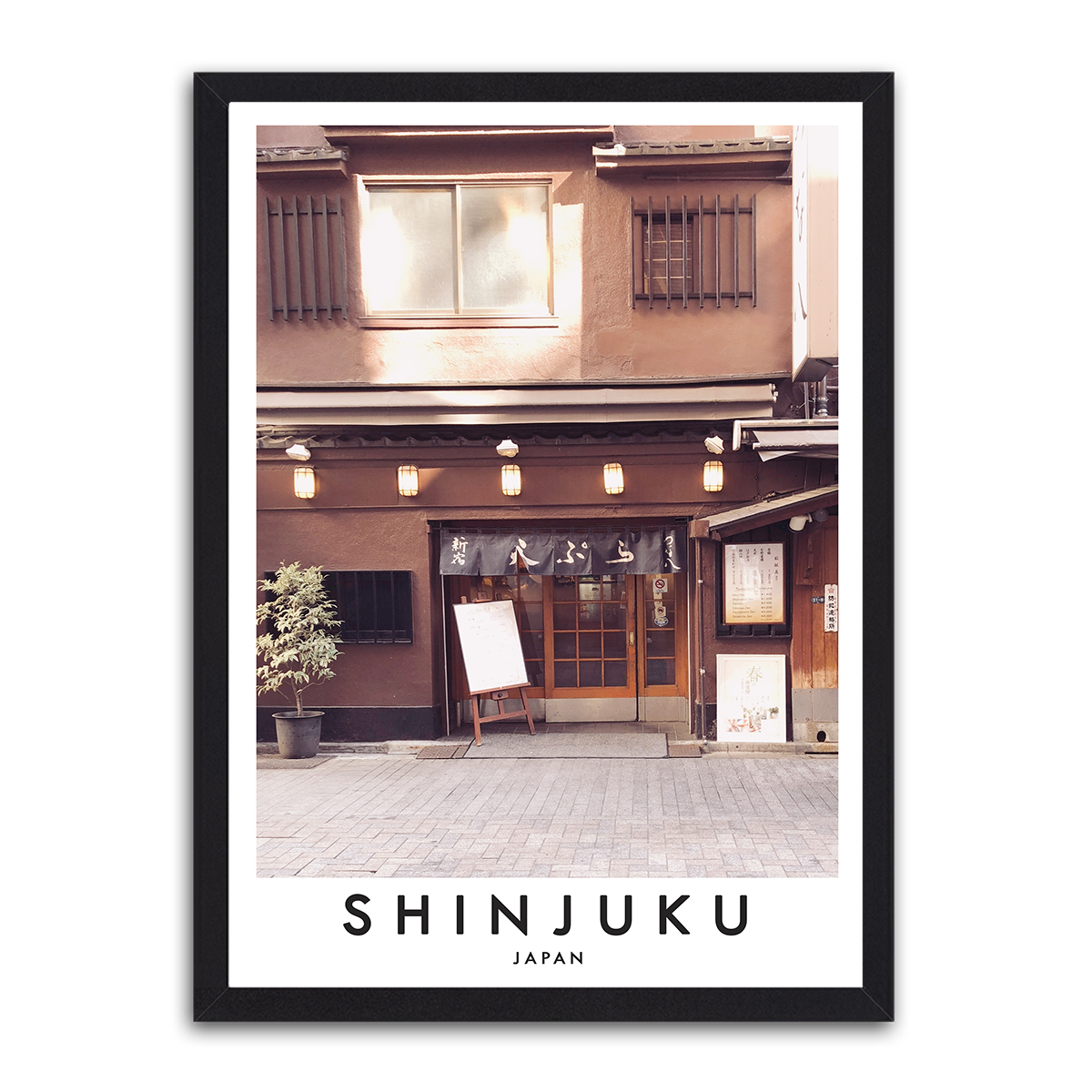 Neon Dreams: Shinjuku HD Metal Wall Art