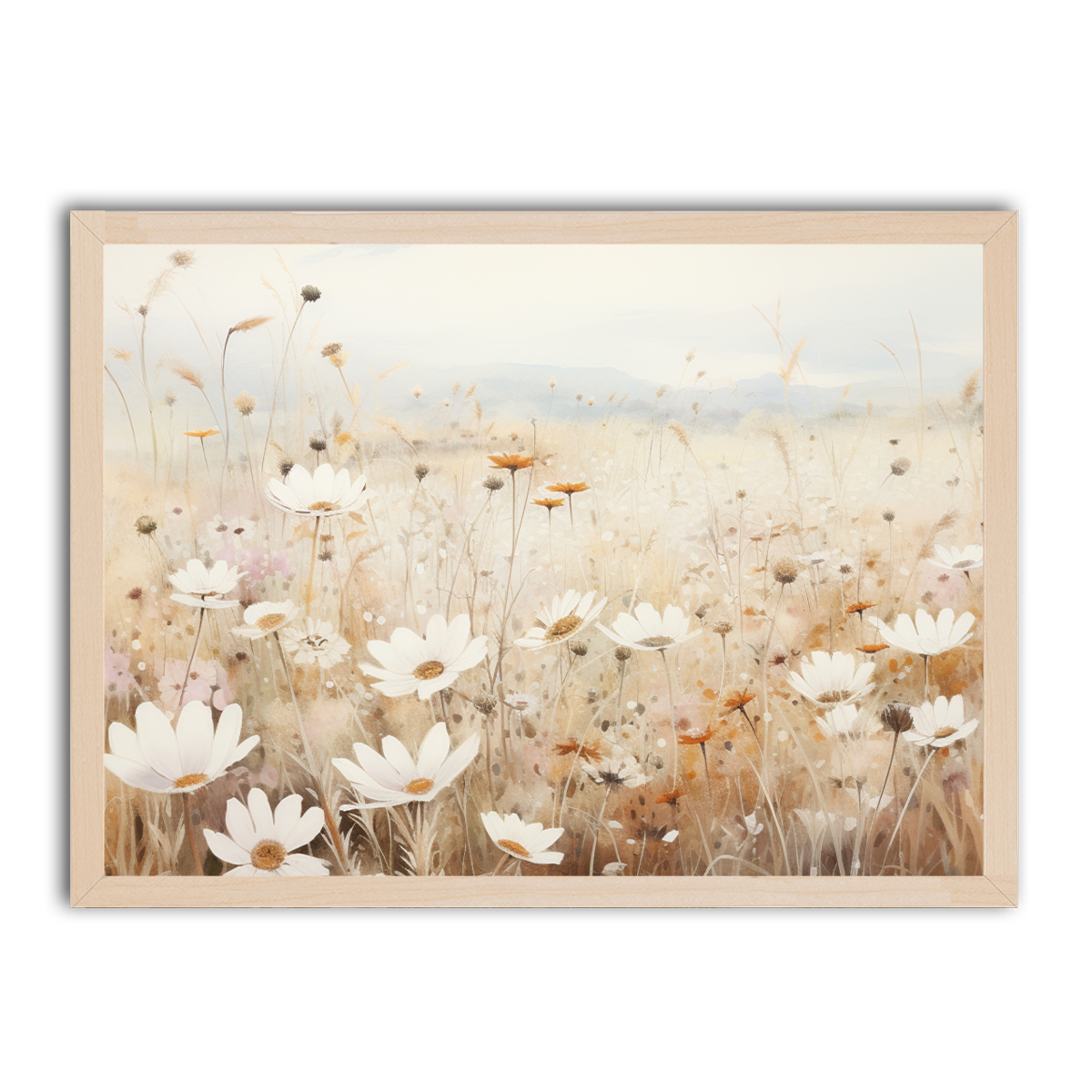 Whispers Wildflowers HD Metal Wall Art