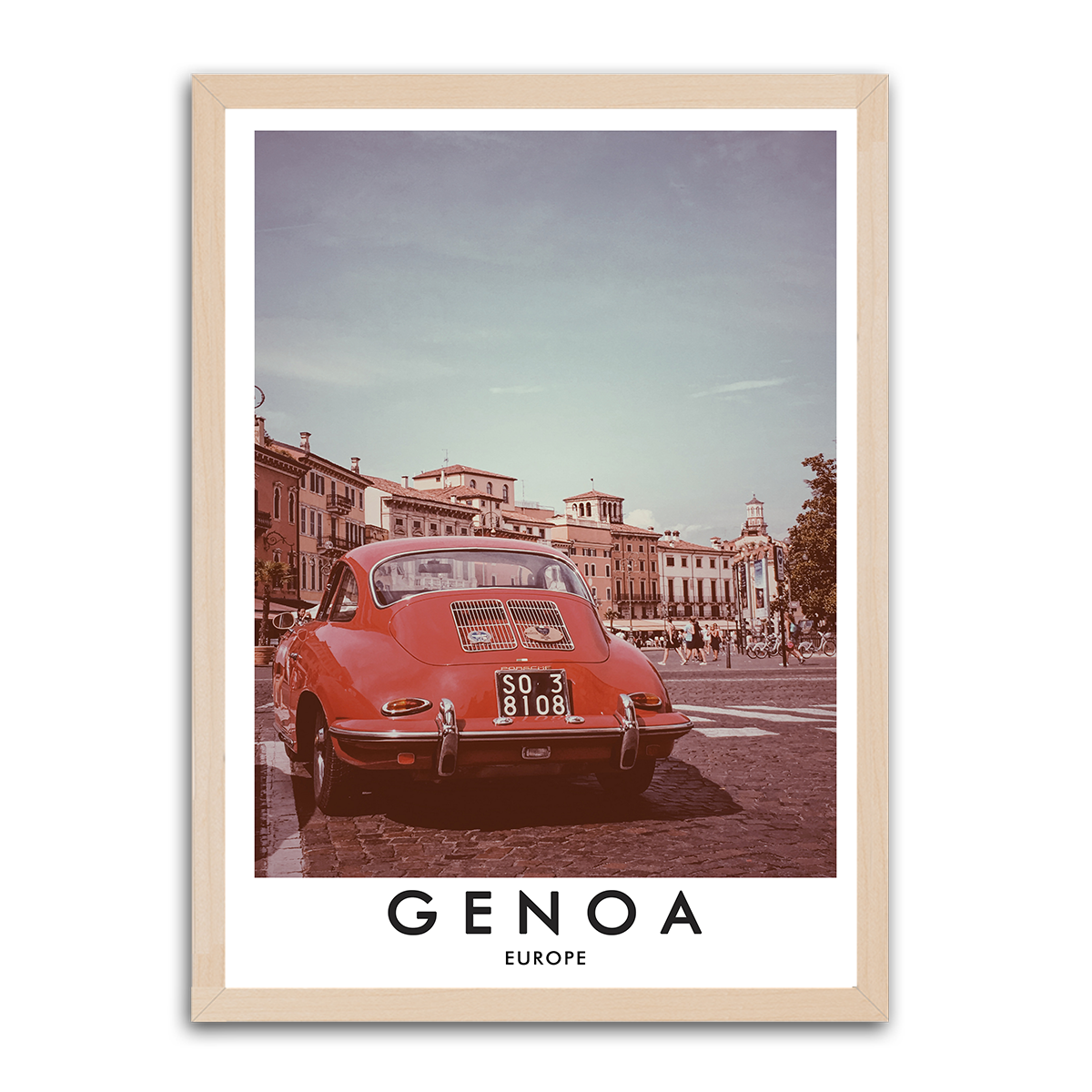 Genoa HD Metal Wall Art