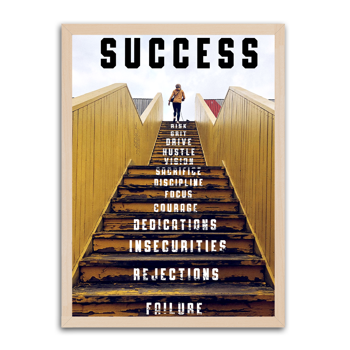 Success III HD Metal Wall Art