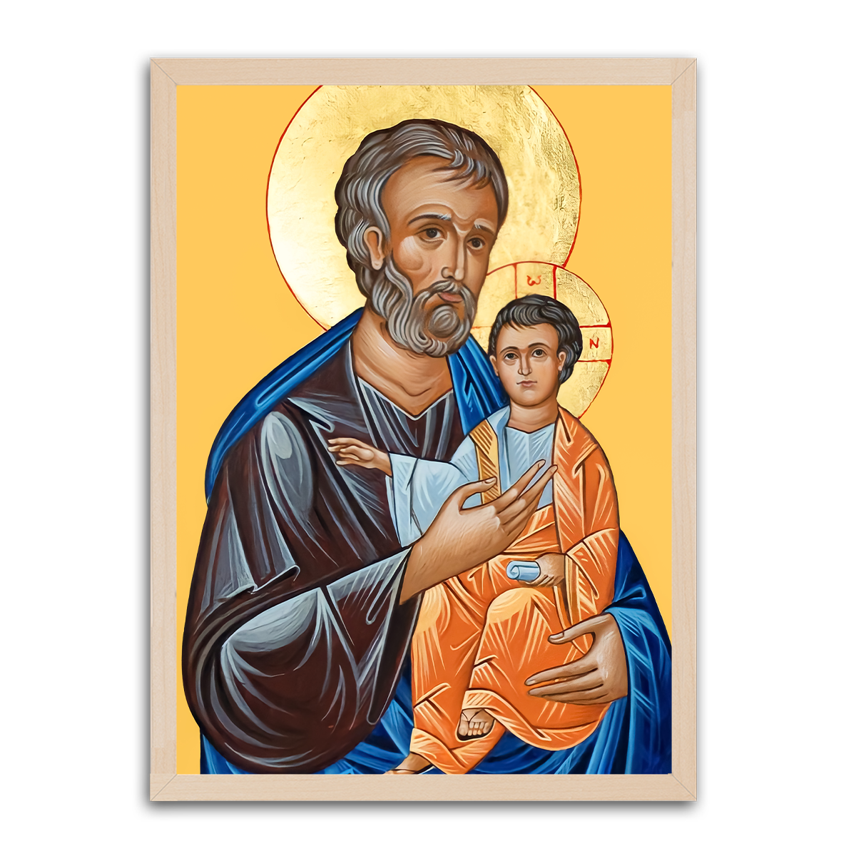 Saint Joseph 4 HD Metal Wall Art