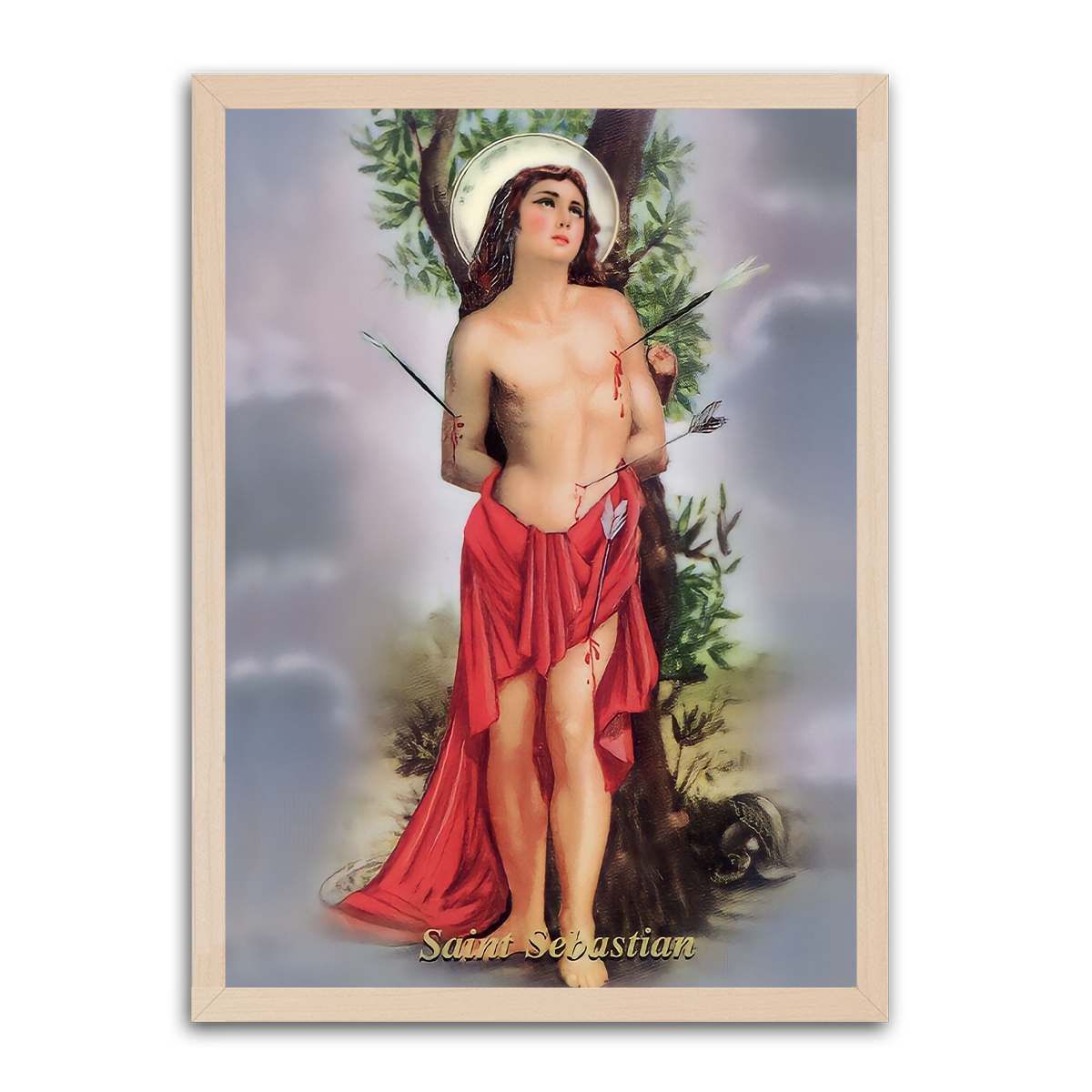 St. Sebastian 4 HD Metal Wall Art