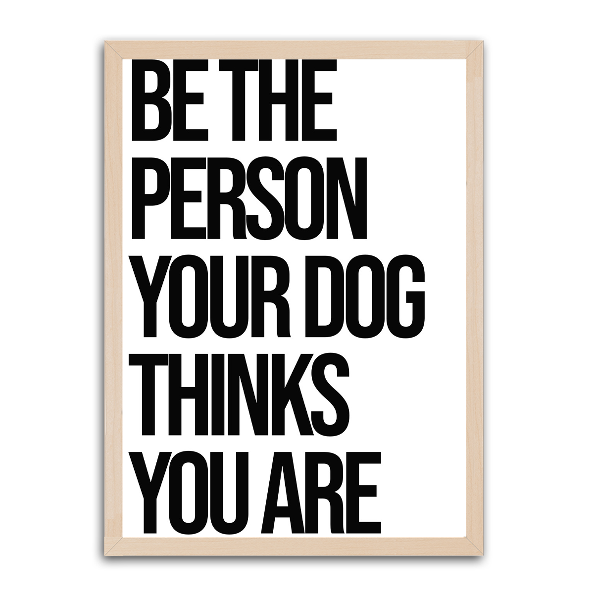 Be The Person HD Metal Wall Art