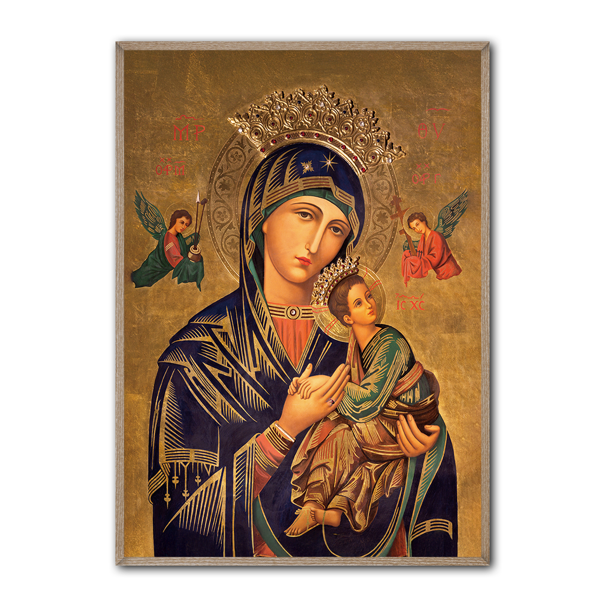 Our Lady of Perpetual Help - Metal Wall Art