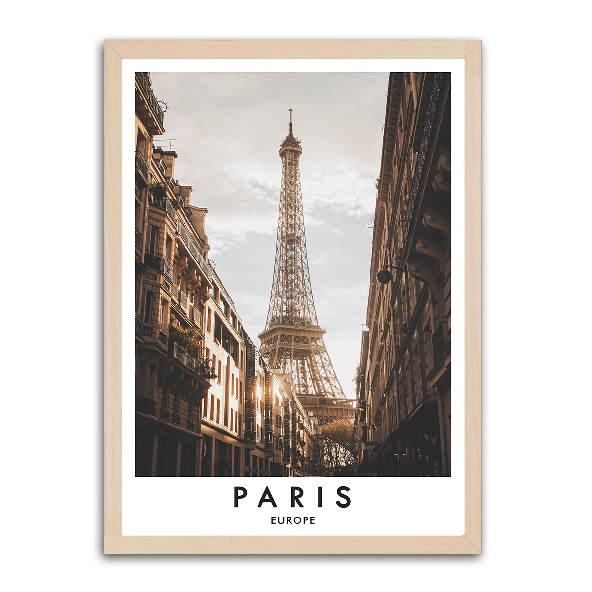 Paris (v2) HD Metal Wall Art