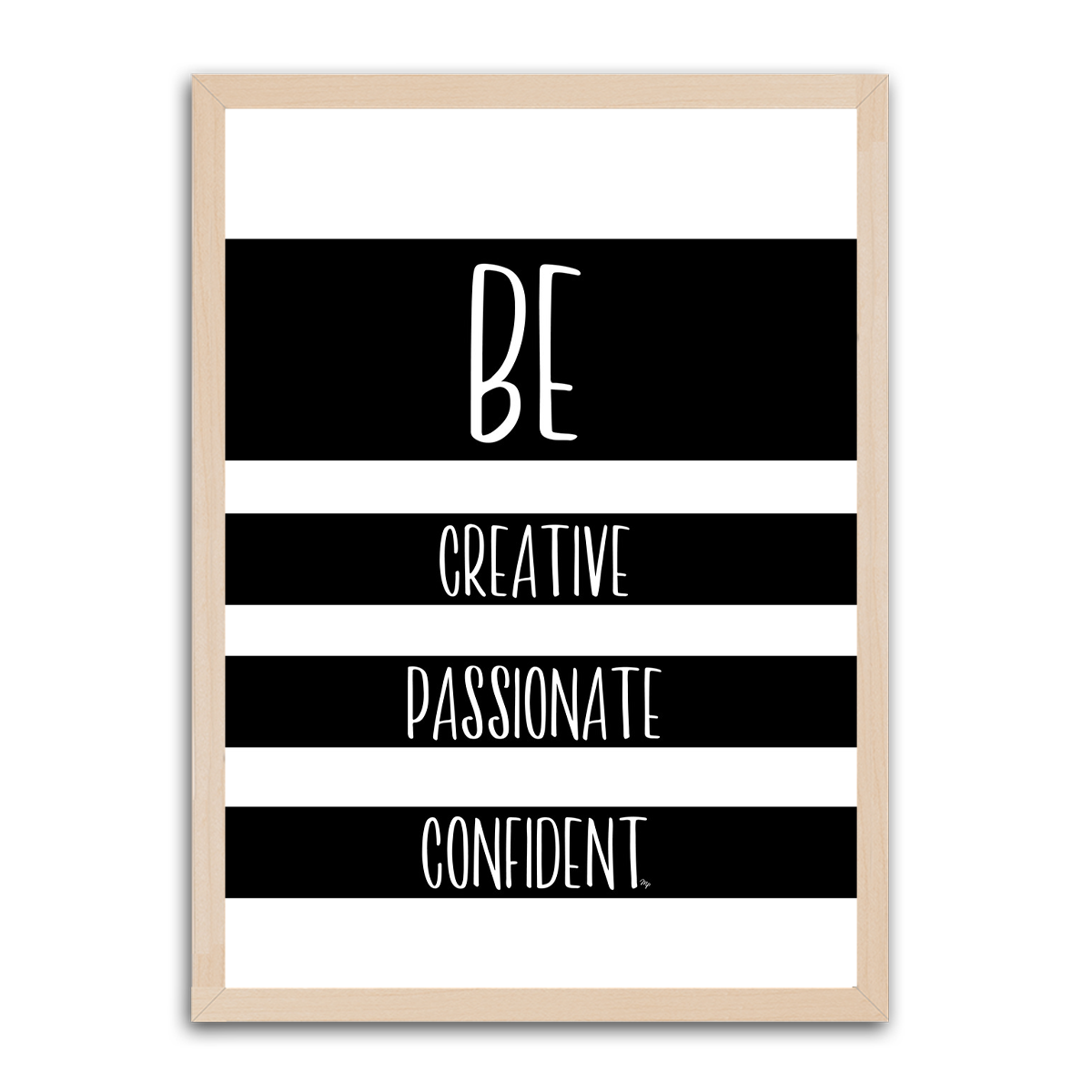 Be creative HD Metal Wall Art