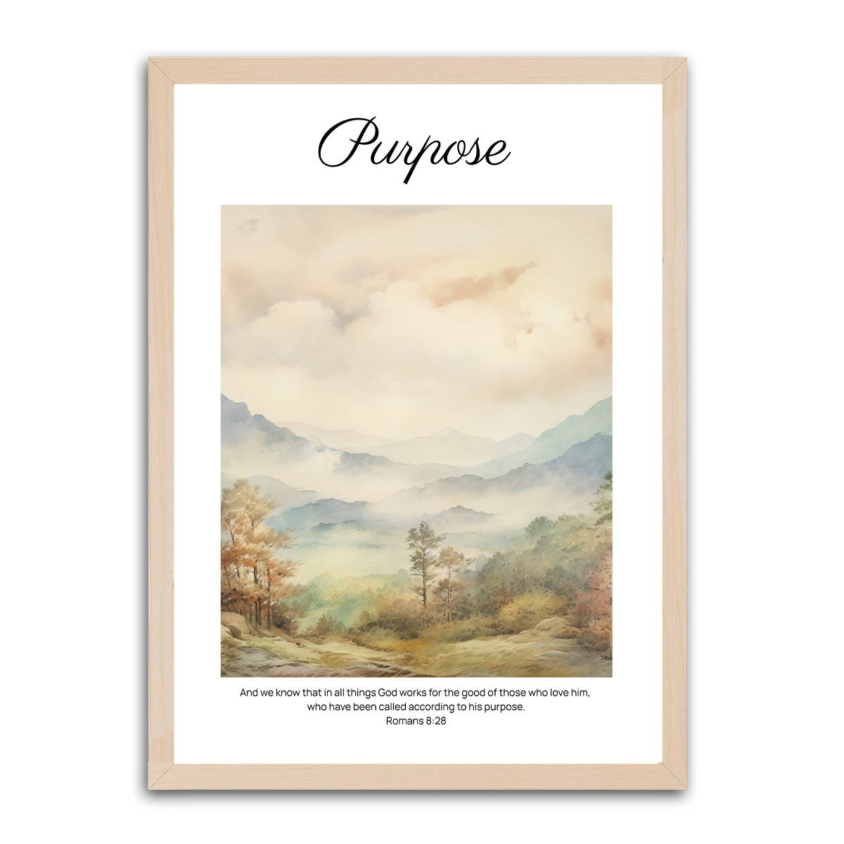 Purpose HD Metal Wall Art