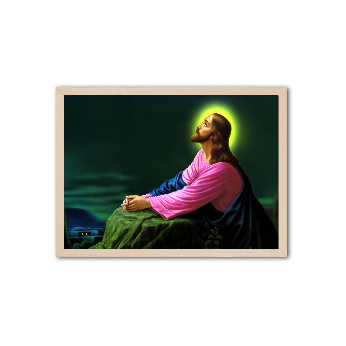 Prayer of Jesus HD Metal Wall Art