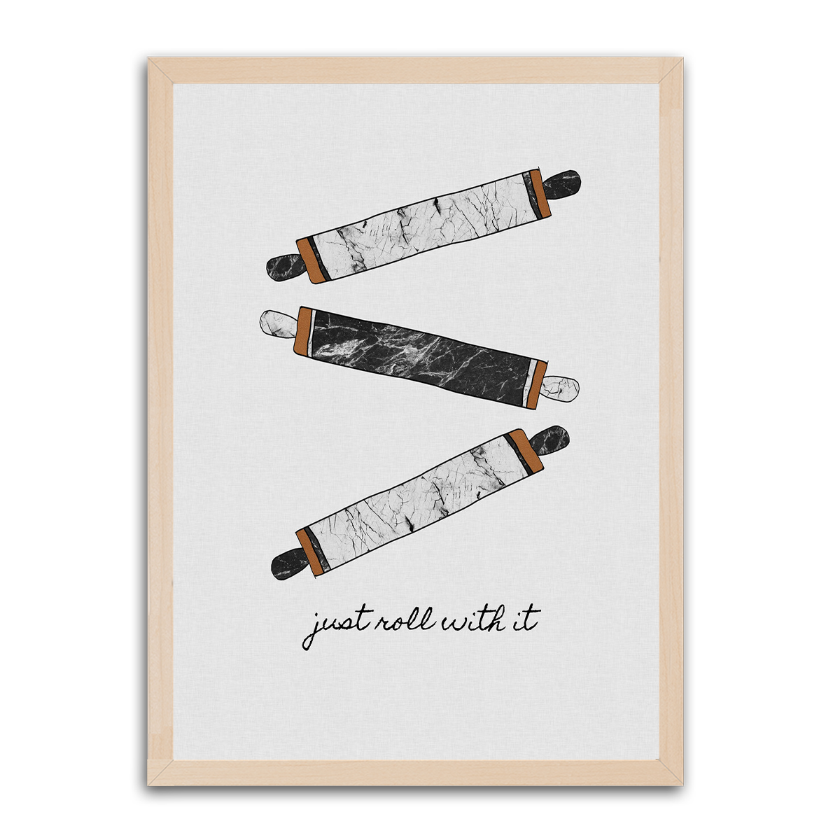 Just roll HD Metal Wall Art