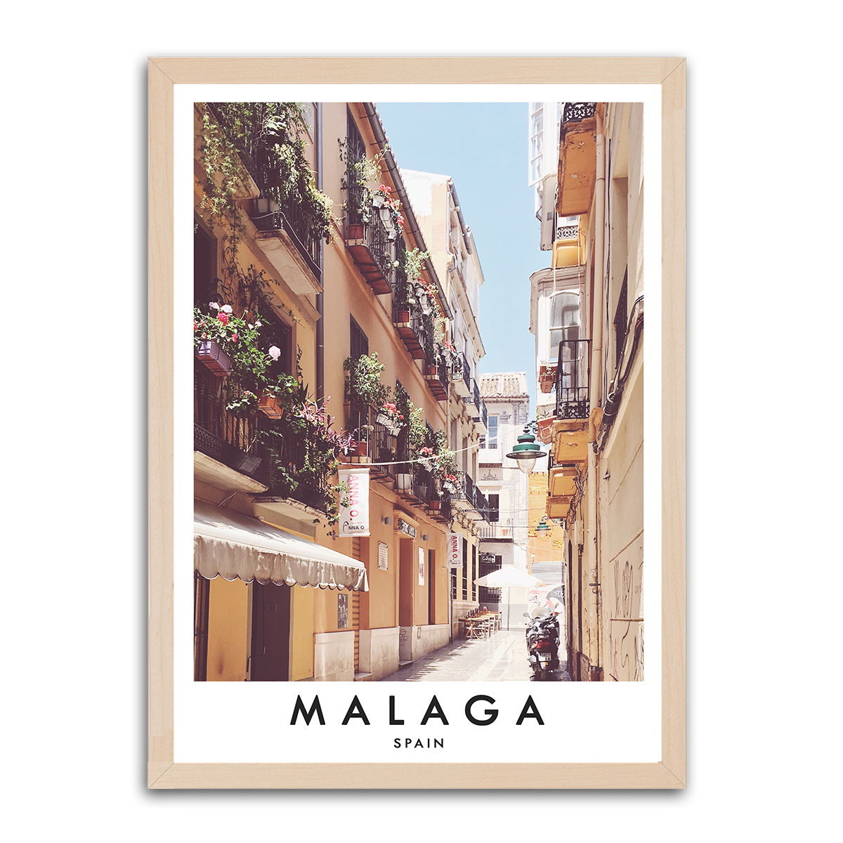 Malaga HD Metal Wall Art