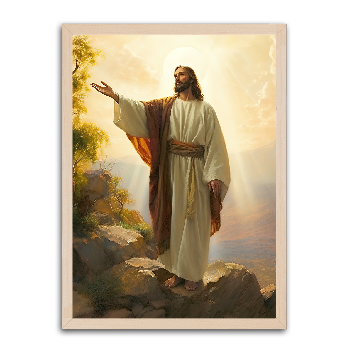 Christ The Way HD Metal Wall Art