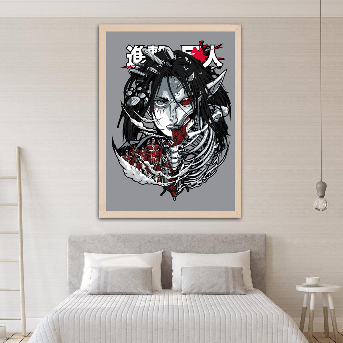 Eren Yeager II HD Metal Wall Art