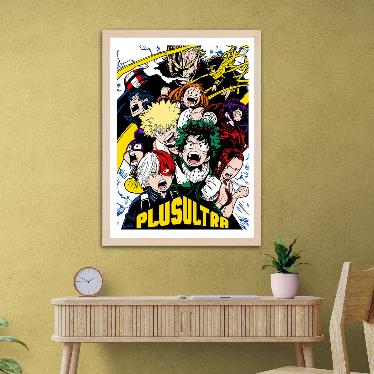 My Hero Academia Hero's HD Metal Wall Art