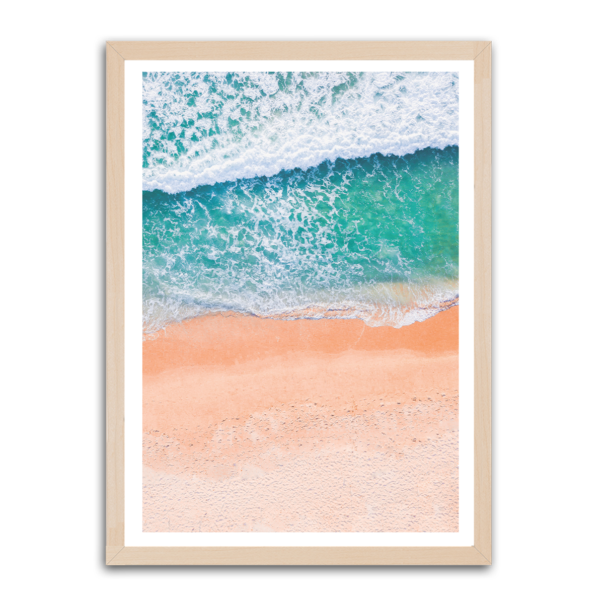 Tropical Paradise: HD Metal Beach Wall Art