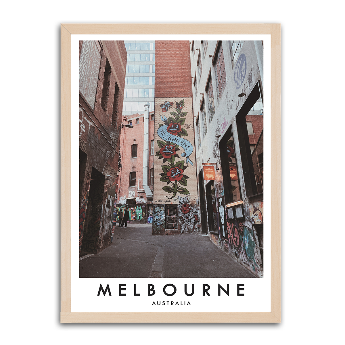 Melbourne II HD Metal Wall Art