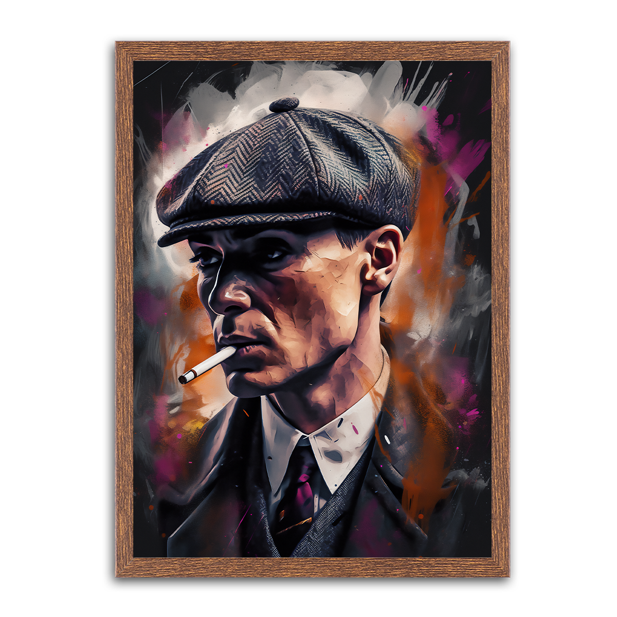 Tommy Shelby Tribute: HD Metal Wall Art