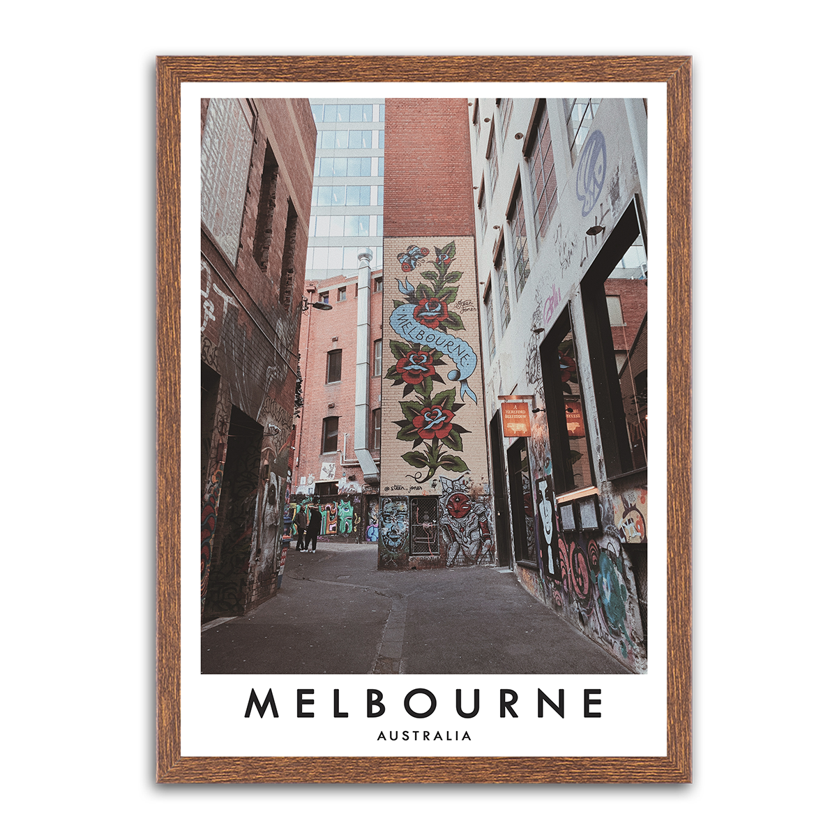 Melbourne II HD Metal Wall Art