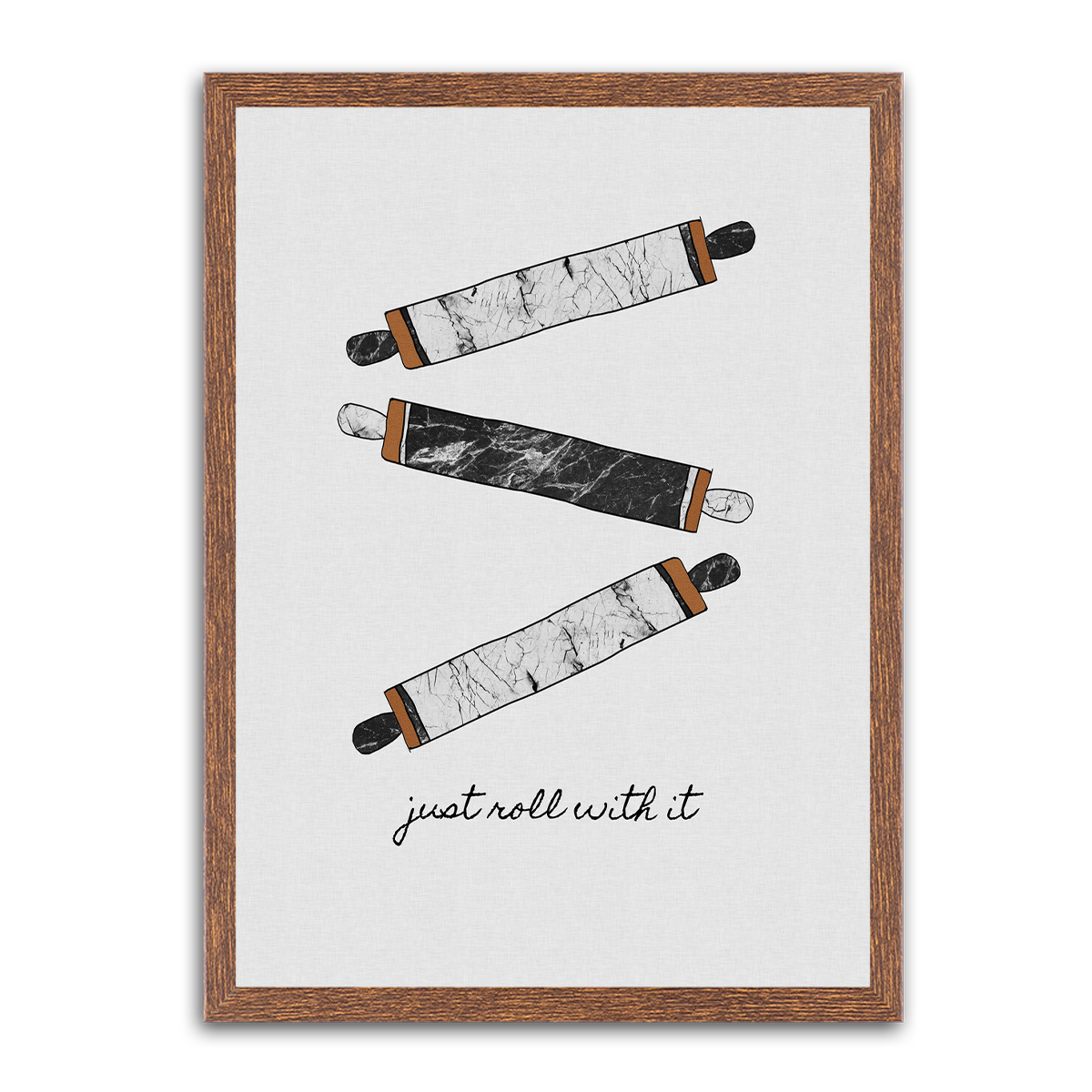 Just roll HD Metal Wall Art