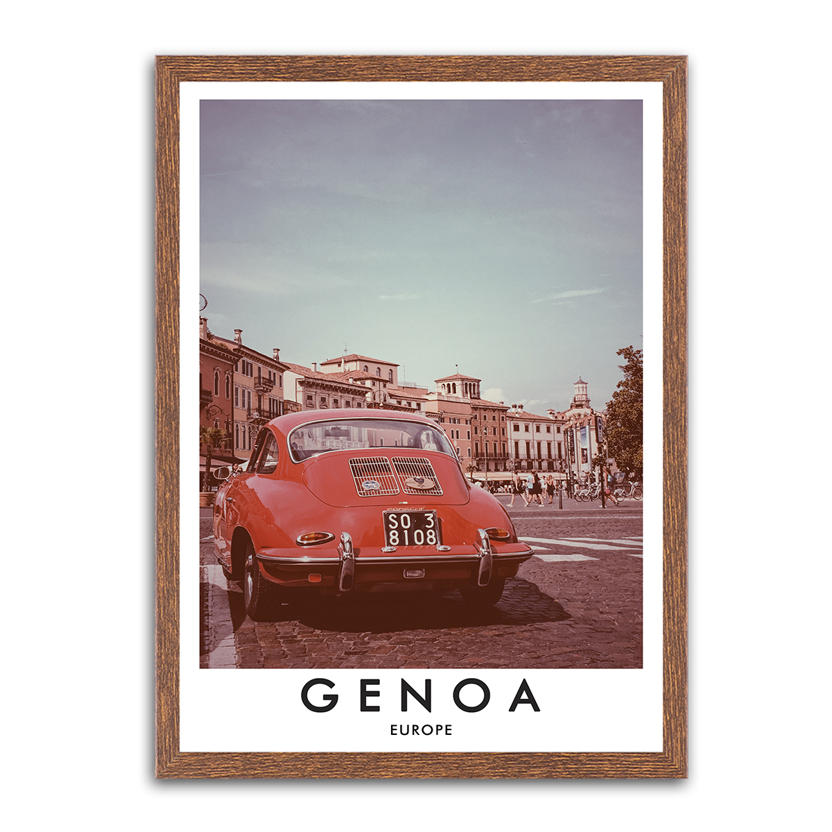 Genoa HD Metal Wall Art