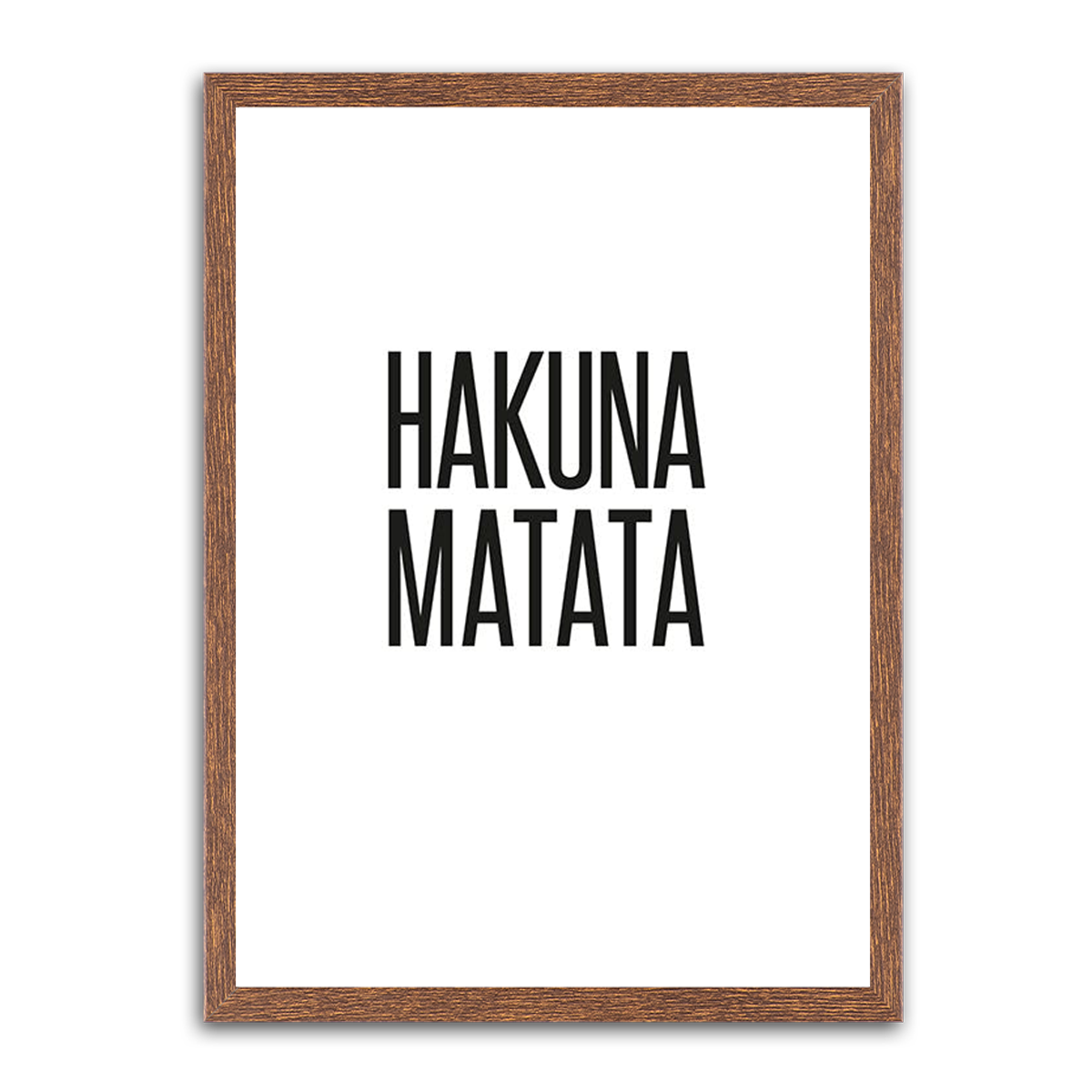 Hakunama Tata HD Metal Wall Art