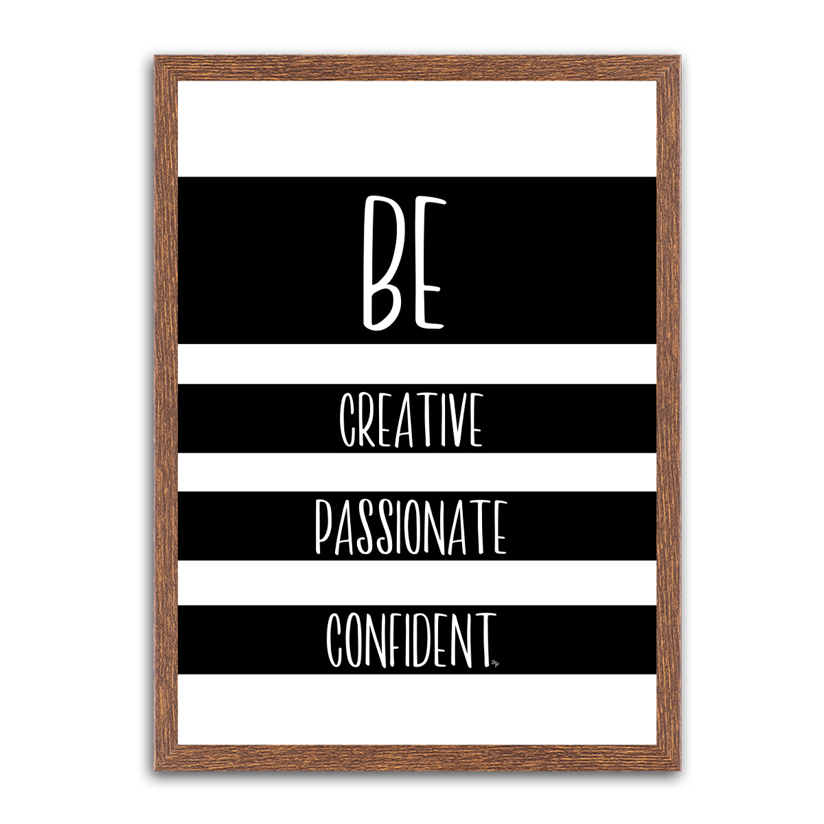 Be creative HD Metal Wall Art