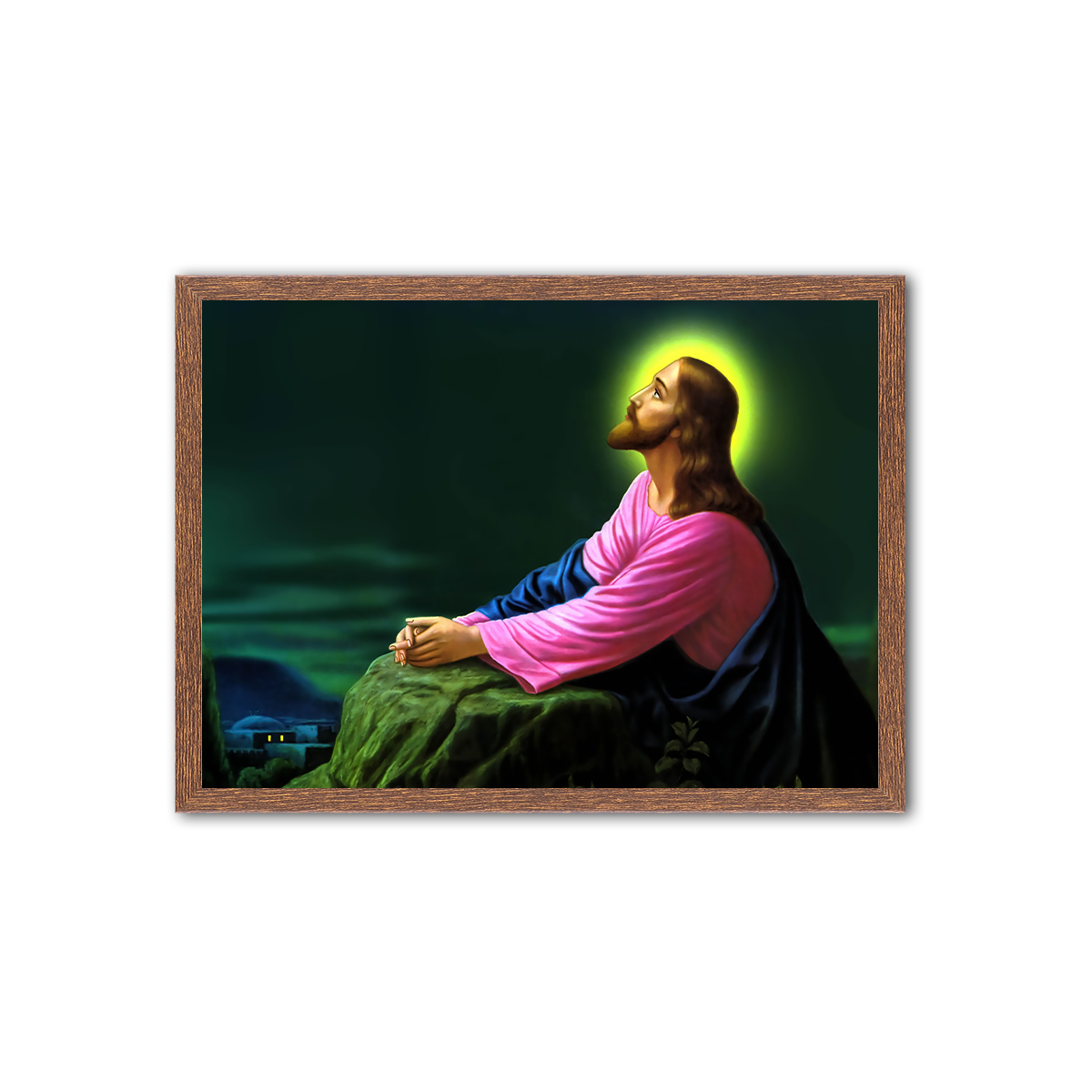 Prayer of Jesus HD Metal Wall Art