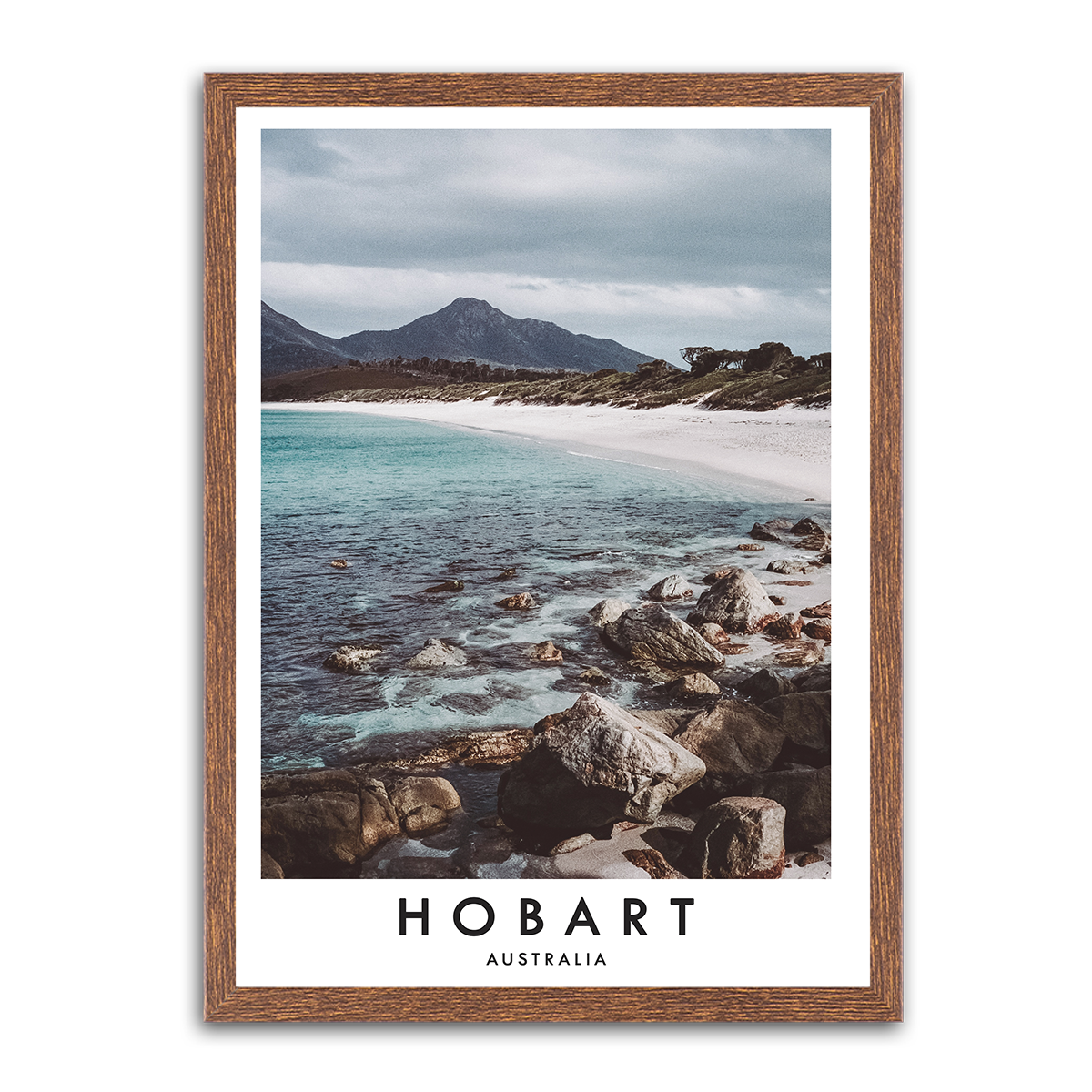 Picturesque Hobart: HD Metal Wall Art