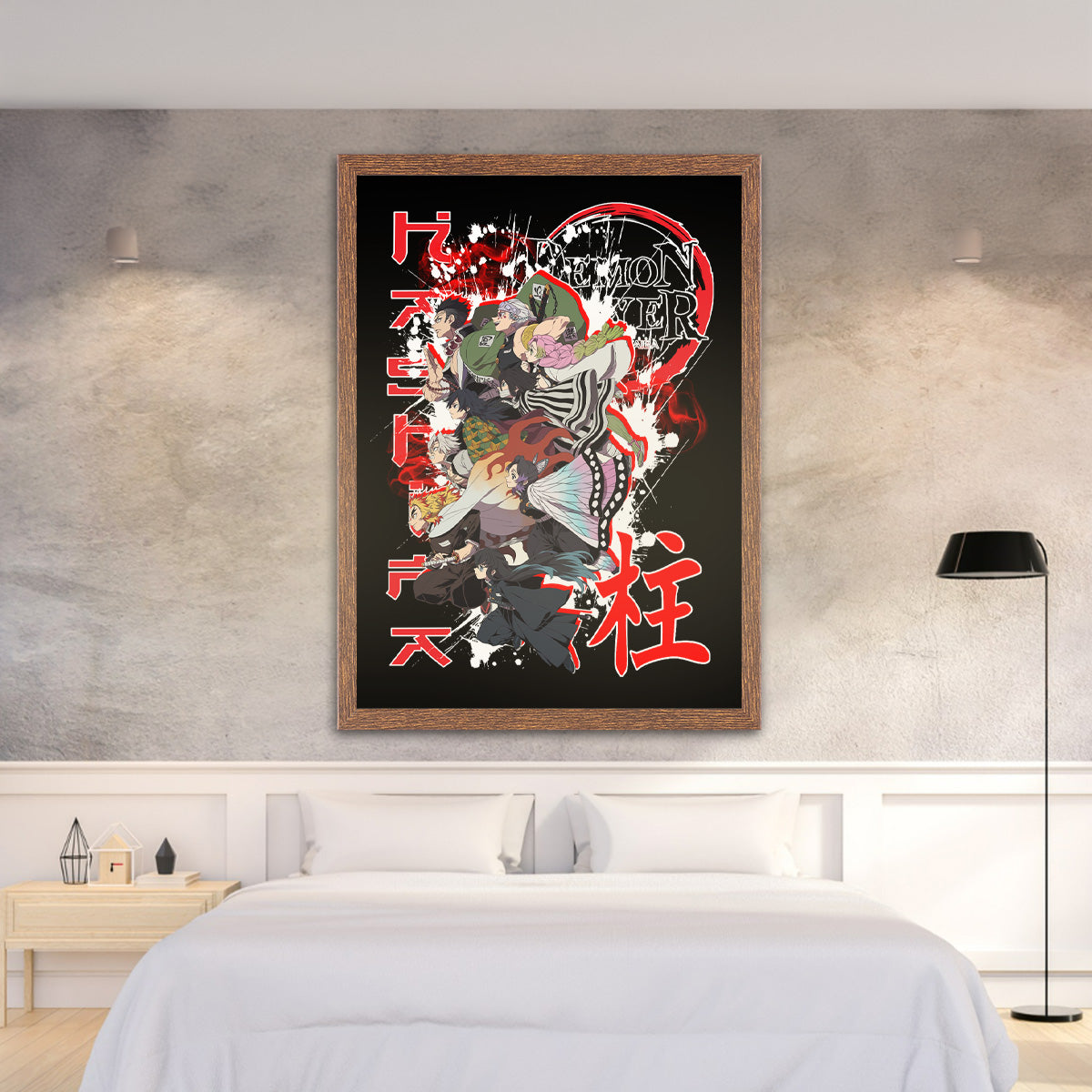 Conquer Evil: Demon Slayers HD Metal Wall Art