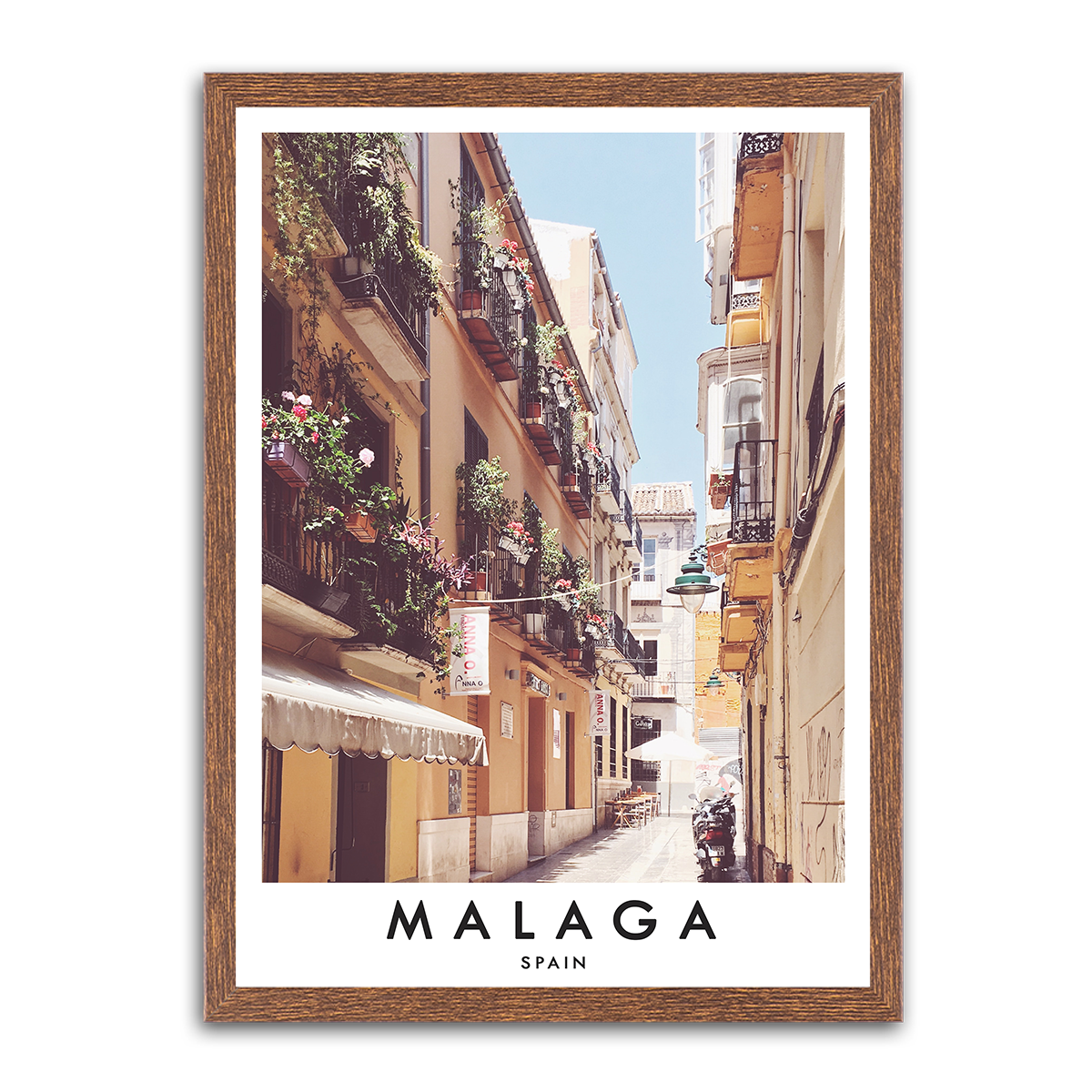 Malaga HD Metal Wall Art