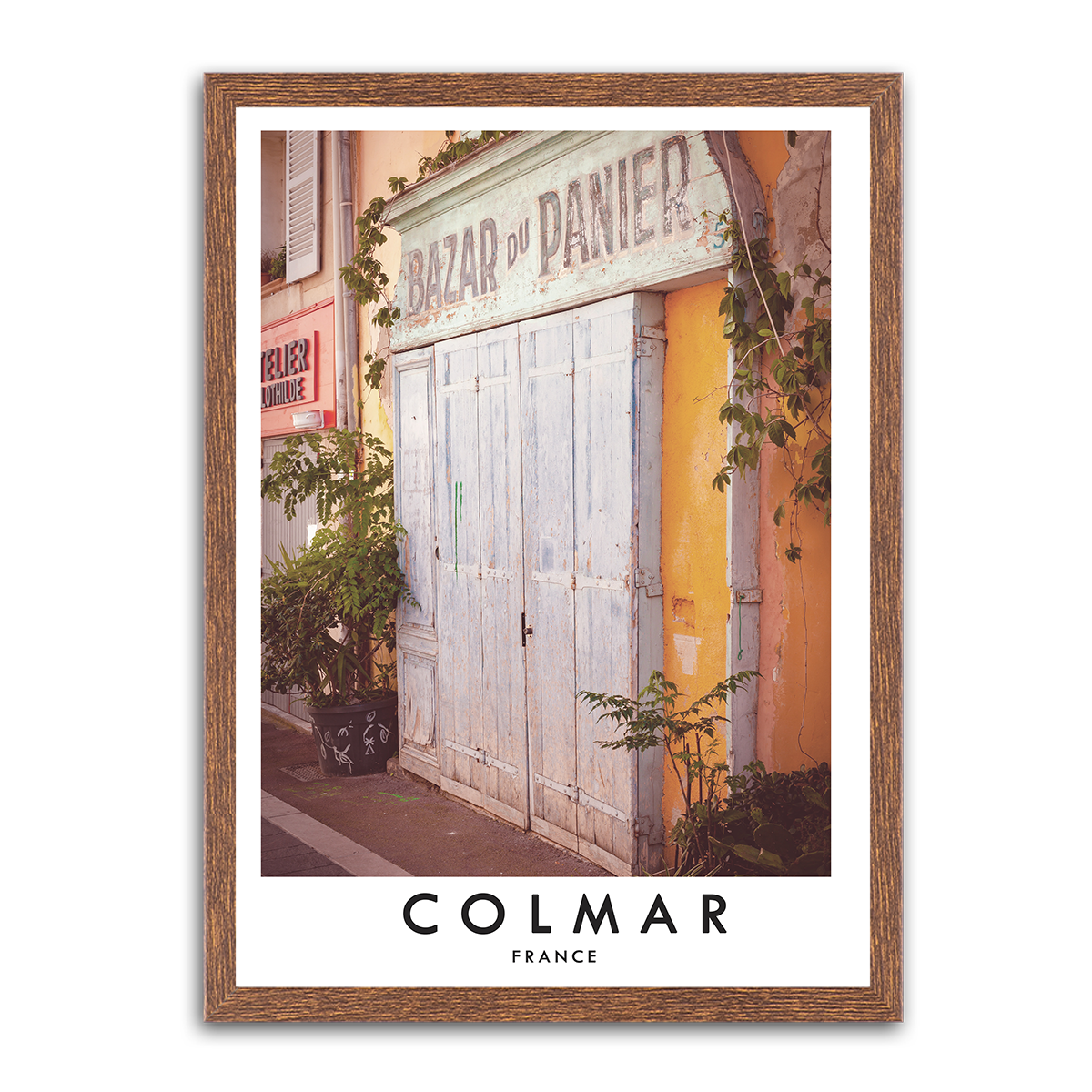 Charming Colmar: HD Metal Wall Art